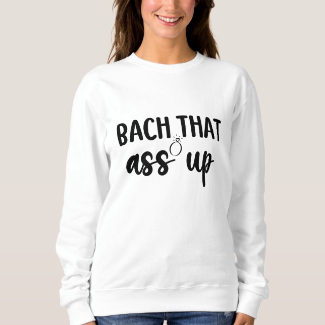 Camiseta Bach It As Up - Bachelorette Bonita (Frente)