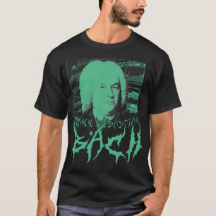 Camiseta BACH METAL Johann Sebastian Bach Classic Compose