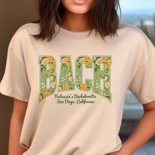 Camiseta Bach Party Retro Varsity Bridesmaid