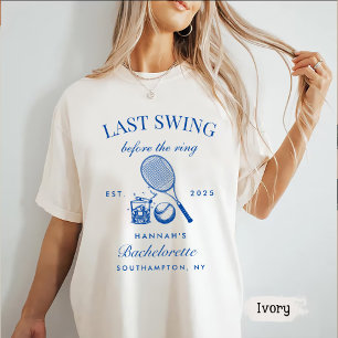 Camiseta Bache Rosa Último Balanço Antes do Tênis do Anel