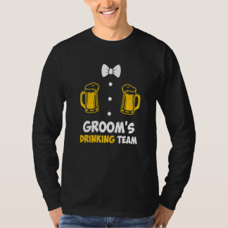 Camiseta Bachelor party men team groom wedding  1