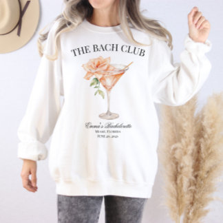 Camiseta Bachelorette Blush do Clube Social Personalizado