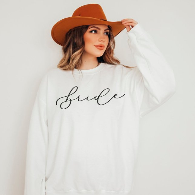 Camiseta Bachelorette/Bridal de Script Brito Cute (Criador carregado)