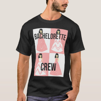 Camiseta Bachelorette Crew bride evening bechlorette party 