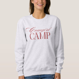Camiseta Bachelorette de Camp Red Cowgirl Personalizada