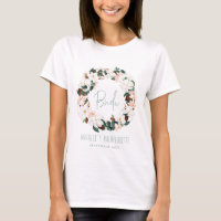Bachelorette de noiva floral tropical