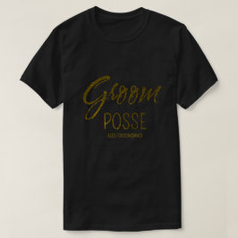 Camiseta Bachelorette de ouro personalizado