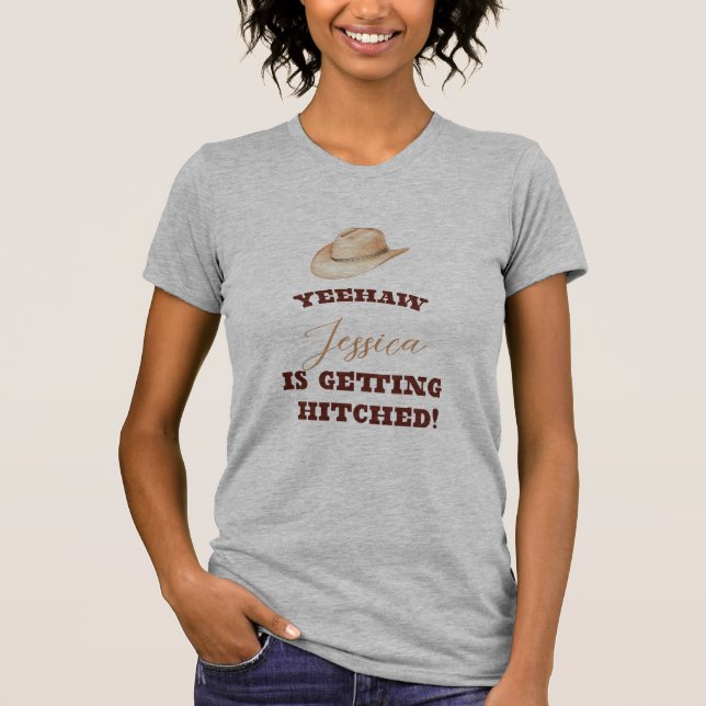 Camiseta Bachelorette Garota (Frente)