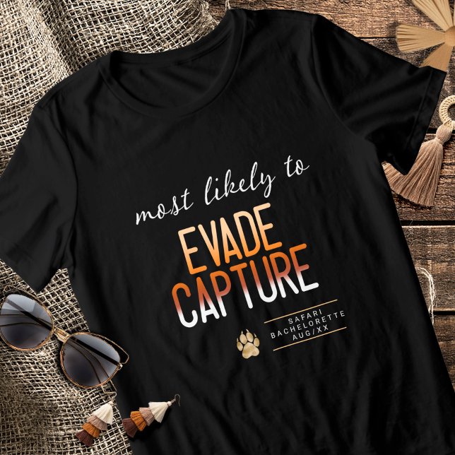 Camiseta Bachelorette MLT Evade Capture ID1156 (Criador carregado)