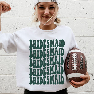 Camiseta Bachelorette Verde Personalizada Boho Emerald