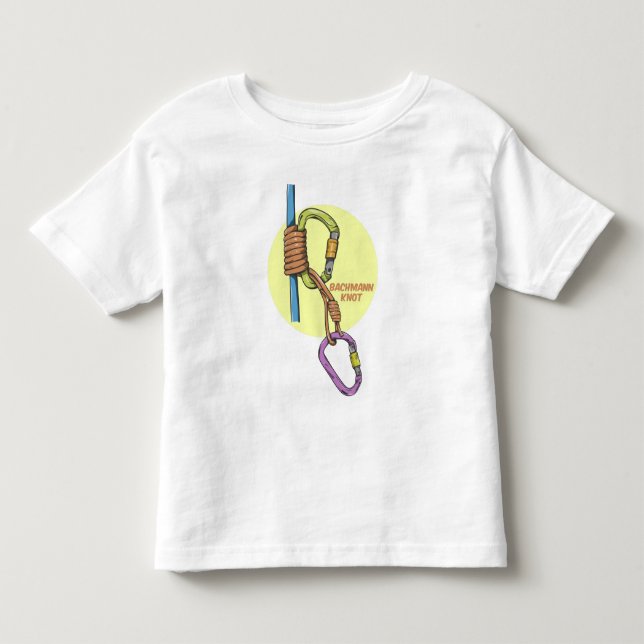 Camiseta Bachmann Rock Escalbing Prusik hitch (Frente)