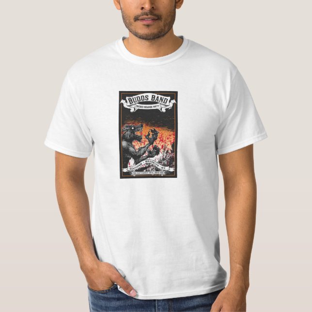 Camiseta Bacia de Brooklyn da banda de Budos (Frente)