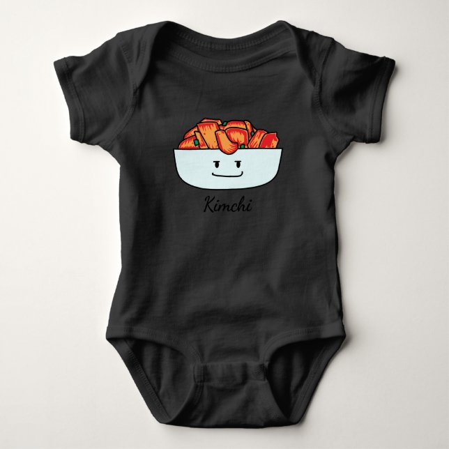 Camiseta Bacia feliz de Kimchi Kimchee - design feliz dos (Frente)