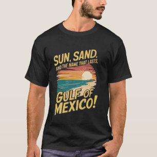 Camiseta Bacia Oceânica do Golfo do México Ponto Turístico 