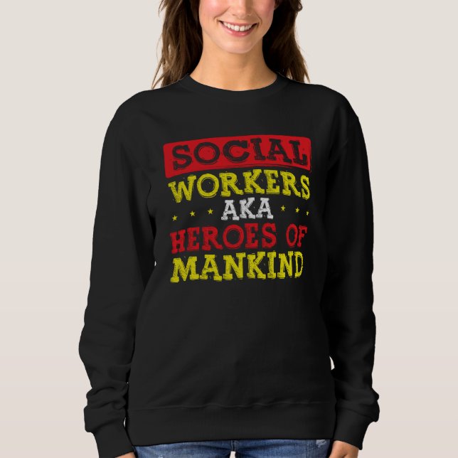 Camiseta Back Social Workers Aka Heroes Of Mankind Social W (Frente)