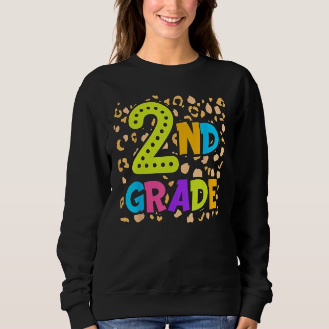 Camiseta Back To School 2nd Second Grade Teacher Student Ki (Frente)