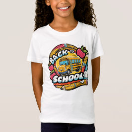 Camiseta Back to School  – Bright & Fun Design
