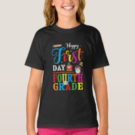 Camiseta Back To School, fourth grade
