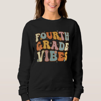Camiseta Back To School Fourth Grade Vibes Student Teacher