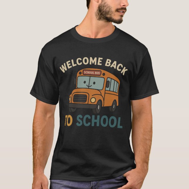 Camiseta Back to School –Funny and Cute School  (Frente)