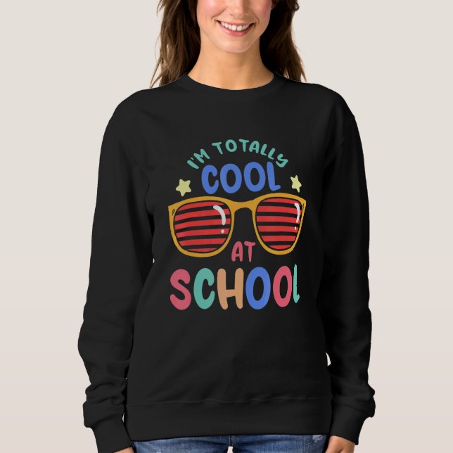 Camiseta Back To School Kids Totally Cool At School For Boy (Frente)