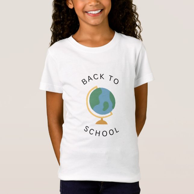 Camiseta Back to school kinds T shirt (Frente)