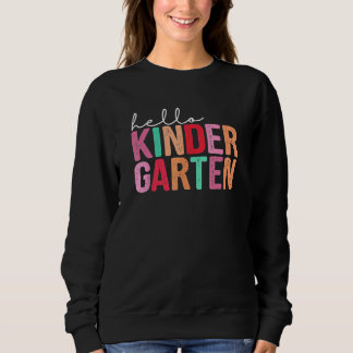 Camiseta Back To School  Students Teacher Hello Kindergarte
