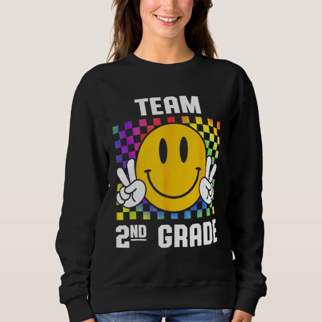 Camiseta Back To School Team 2nd Garde Smile Back To School (Frente)