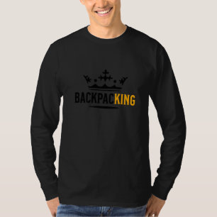 Camiseta Backpack do BackpacKing da Imagem do Backpack T