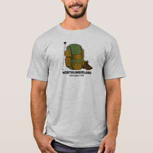 Camiseta Backpack Nacional do Northumberland