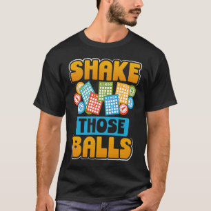 Camiseta Backprint Agita O Bingo Das Bolas