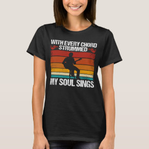 Camiseta Backprint Com Todas As Cordas Amarradas Na Minha A