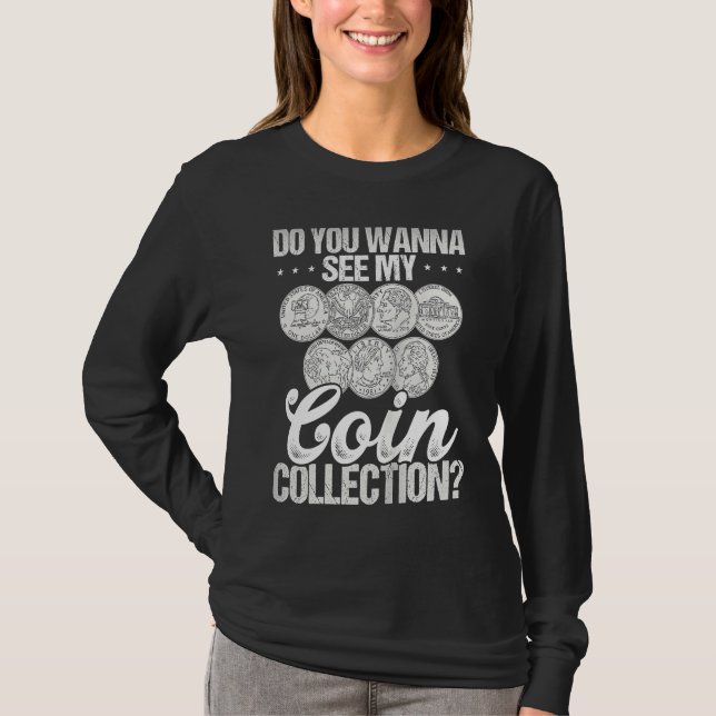 Camiseta Backprint Do You Wann See My Coin Collection Tank  (Frente)