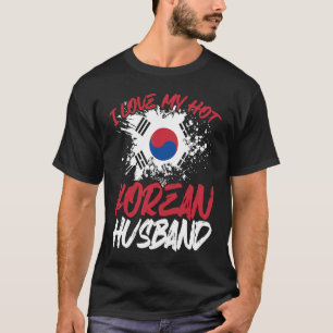 Camiseta Backprint I Love My Hot Corp Husband 1