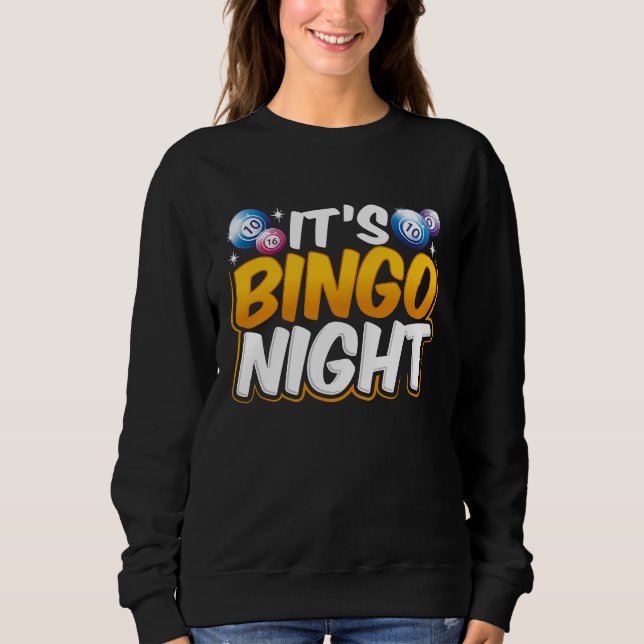 Camiseta Backprint It's Bingo Night (Frente)