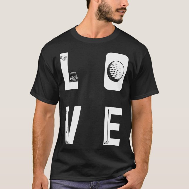 Camiseta Backprint Love Golf (Frente)