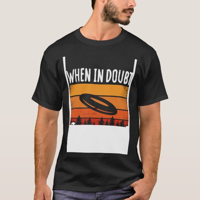 Camiseta Backprint Quando Em Layout Duplo, Ultimate Frisbee (Frente)