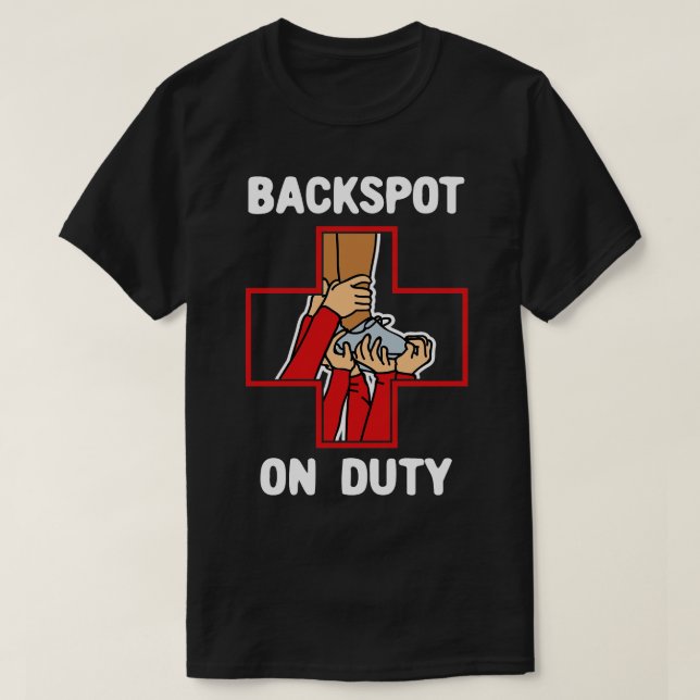 Camiseta Backspot On Duty (Frente do Design)