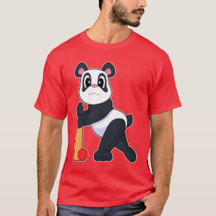 Camiseta Baco de críquete Panda