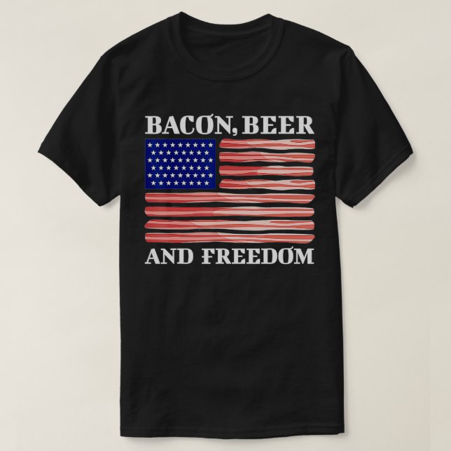 Camiseta Bacon (Frente do Design)