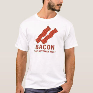 Camiseta Bacon, a carne da entrada