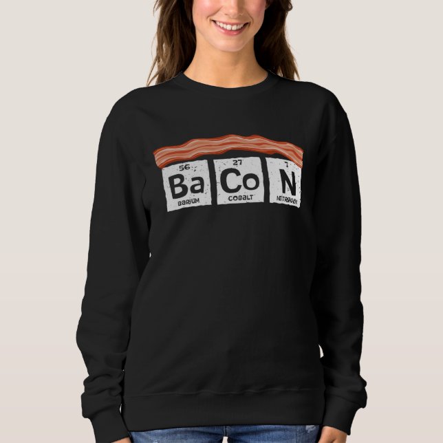 Camiseta Bacon Bacon Science Bacon Bacon (Frente)