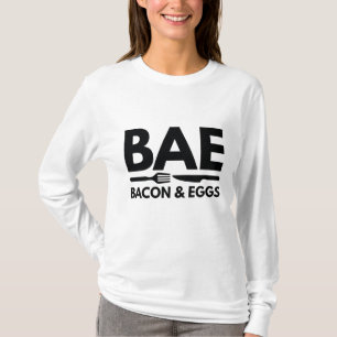 Camiseta Bacon-Básico E Ovos