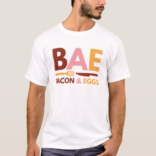 Camiseta Bacon-Básico E Ovos