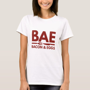 Camiseta Bacon-Básico E Ovos