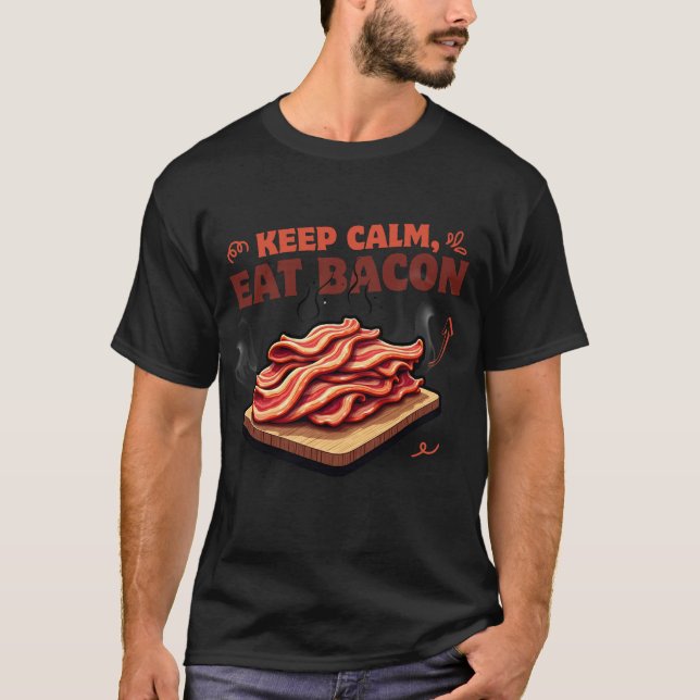 Camiseta Bacon Bliss Tee - Sizzle em Estilo! (Frente)