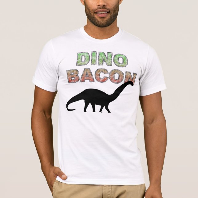 CAMISETA BACON DE DINO (Frente)