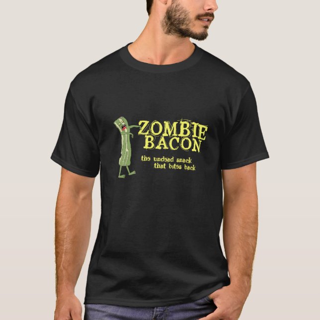 Camiseta Bacon do zombi! (Frente)