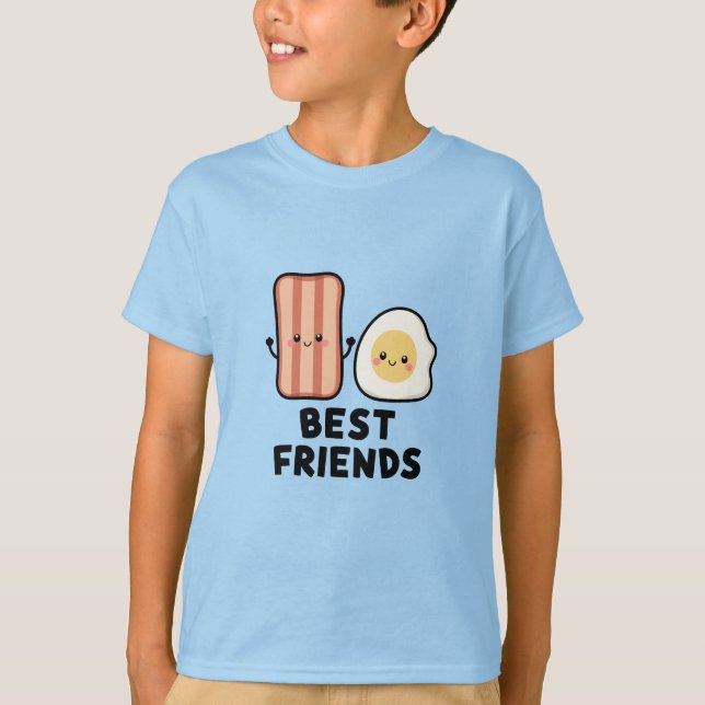 Camiseta Bacon e Ovos Melhores Amigos (Frente)