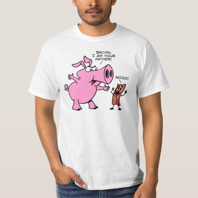Camiseta Bacon, eu sou seu pai (Frente)